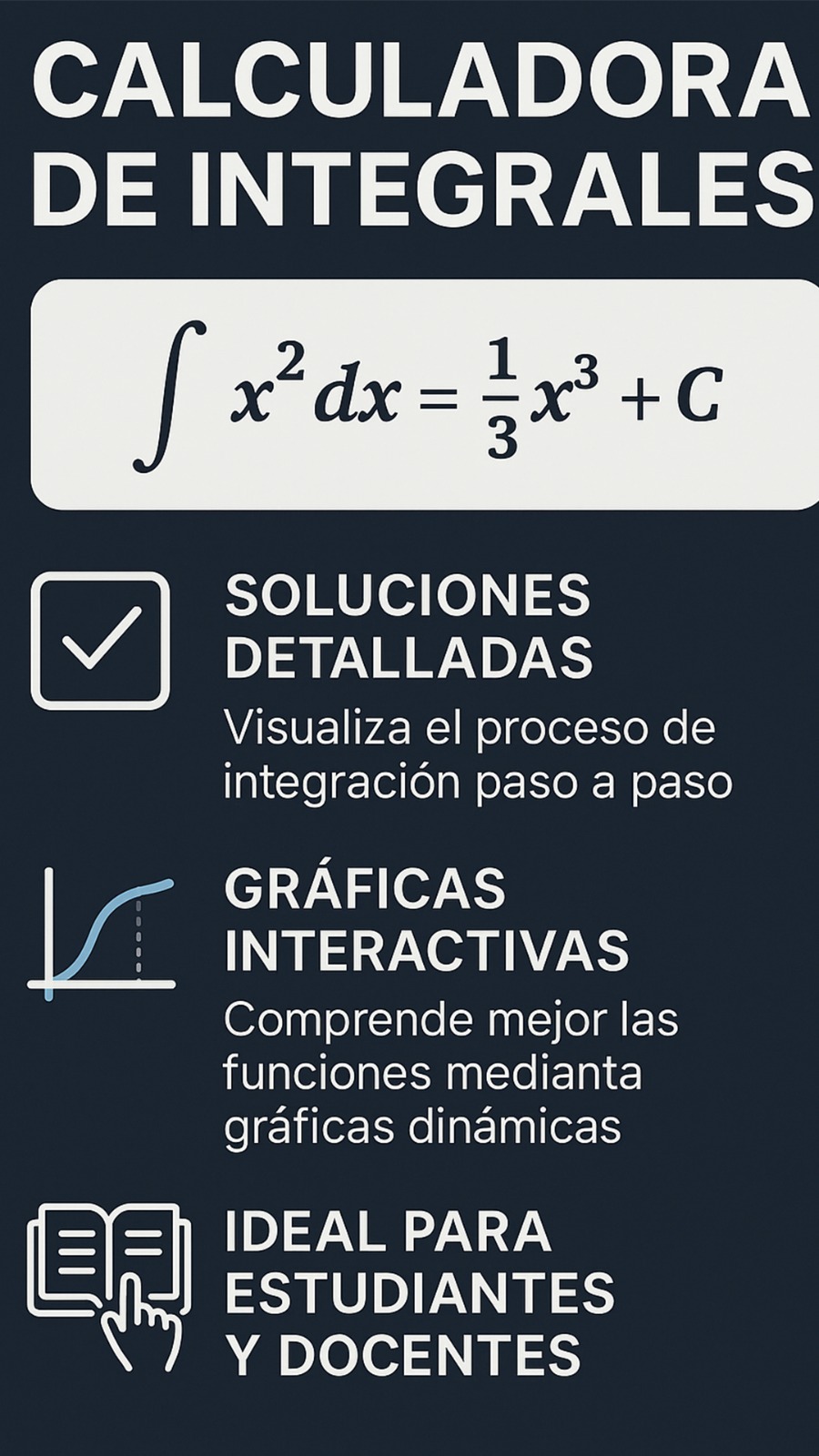 calculadoradeintegralesonline banner